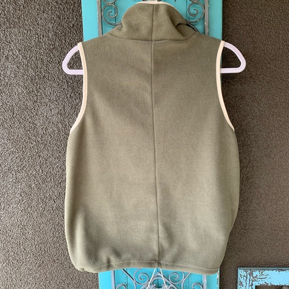 Roxy Quiksilver pullover sweatshirt vest green L - Picture 6 of 6